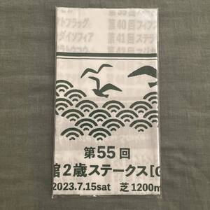 JRA 函館競馬場 第55回 函館2歳ステークス 歴代優勝馬名入り 手ぬぐい