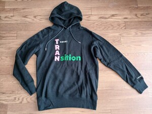 送料無料 美品 sacai サカイ TRANsition トランジションフーディ 2 ブラック パーカー トレーナー スウェット M