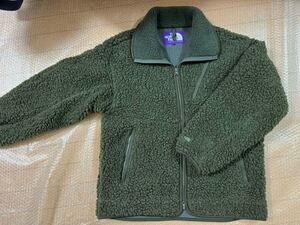 ★美品・おすすめ・送料無料・クリーニング完了品渡し★ノースフェイス パープルレーベル Wool Boa Fleece Field Jacket NA2051N サイズM