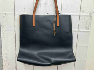 MARC JACOBS NEW YORK マークジェイコブス ニューヨーク GRIND COLORBLOCK TOTE BAG フラインドカラーブロックトート レザー ブラック