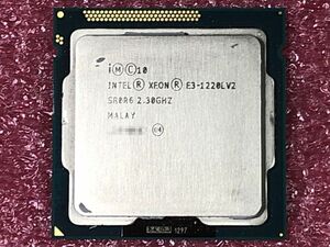 #1197 Intel Xeon E3-1220L v2 SR0R6 (2.30GHz/ 3MB/ LGA1155) 保証付