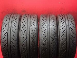 中古タイヤ 190/600R15 4本セット ダンロップ ディレッツァ V01 DUNLOP DIREZZA V01 8.5分山 スイフト ロードスター トレノ　レビン