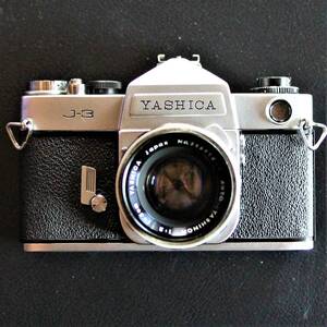 ☆【YASHICA ヤシカ J-3 YASHINON50mm F2 レンズ付き 】美品