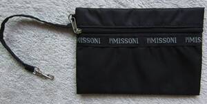 新品　ＭＩＳＳＯＮＩ　ポーチ(黒)