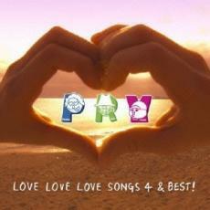 ケース無::【ご奉仕価格】LOVE LOVE LOVE SONGS 4 ＆ BEST! レンタル落ち 中古 CD