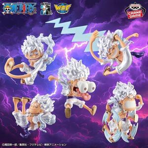 【新品】ONE PIECE World Collectable Figure Monkey.D.Luffy Gear 5 SPECIAL Metallic Color ver. Complete Set【WCF Nika】