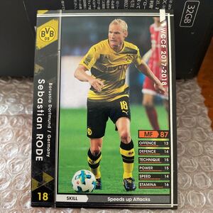 ◆WCCF 2017-2018 セバスティアン・ローデ Sebastian RODE Dortmund◆