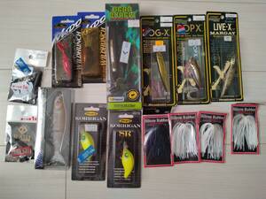 【送料無料】未使用品/セット/ジョイクロ128/deps/megabass/dog-x/pop-x/live-x/エバーグリーン/ワイルドハンチ/デッドスクリュー/イマカツ