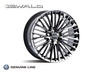 WALD ヴァルド GENUINE LINE F001 9.0×21 5/120 LEXUS レクサス 40系 LS 21インチ ホイール WHEEL 4本セット 新品