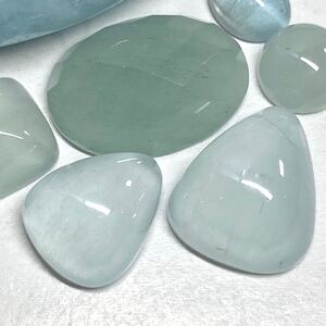 1円〜!!◯天然アクアマリンおまとめ84ct◯d 約16.8g ルース 裸石 宝石 ジュエリー jewelry aquamarine ベリル w1E1