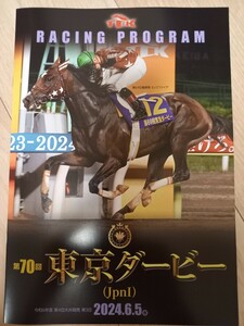 即決！東京シティ競馬（TCK） 「第70回東京ダービー（Jpn1）」レーシングプログラム　 大井競馬場 