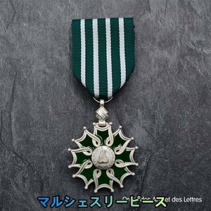 フランス ナポレオン 皇帝 高級騎士将校団 栄誉軍団栄軍勲章 勲章 メダル 騎士級フランス芸術勲章S4548