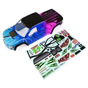 ZDRACING　純正品 MX-07　Car Body shell and sticker ボディー　シェルとステッカー 品番＃8758