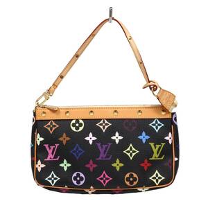 Louis Vuitton ルイヴィトン ポシェット アクセソワ―ル M92648 ハンドバッグ モノグラム マルチカラー ノワール 黒 アクセサリーポーチ