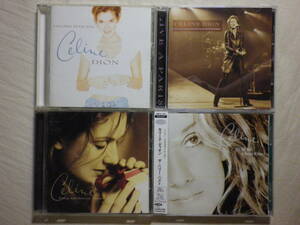 『Celine Dion 国内盤アルバム4枚セット』(帯付有,Falling Into You,Live AParis,These Are Special Times,All The Way,Pops)
