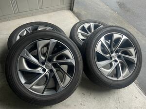 LEXUS レクサス RX450h RX300 RX200t 純正YOKOHAMA ブルーアースXT バリ溝 235/55R20 4本セット 送料無料