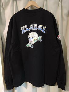 X-LARGE XLARGE エクストララージ GOOD TIME L/S TEE ブラック XL ロンT 2024最新人気商品 送料￥230～　値下げしました！