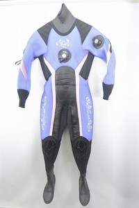 TUSA ツサ 5mm 裏起毛 レディース ドライスーツ（155cm/50kg/ブーツ24cm)［Dsuit-220914IM］