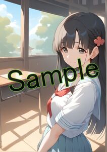 アイドルマスターシンデレラガールズ 小早川紗枝 高品質 ポスター A4 同人 アニメ イラスト 美少女 お一人1点限定 0111_0026