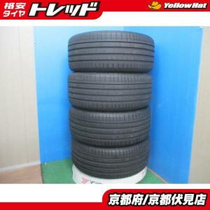 4本 超バリ山!! 2023年製 中古 夏 サマータイヤ PIRELLI ピレリ P ZERO 255/35R20 97Y ベンツ アウディ BMW CLクラス A6 XF