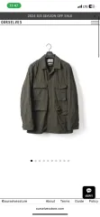 【雷市場（ポンジャン）商品韓国直送】 OURSELVES(アワーセルブス) 24ss sulfur dyed bdu jacket 2 サイズ