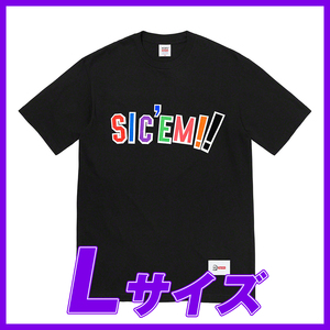 1637　Supreme WTAPS Sic’em! Tee(Black)Ｌ2021AW シュプリーム タップスTee 黒 L 2021FW