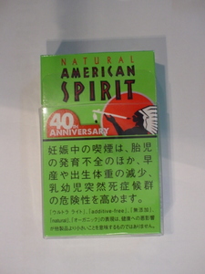 NATURAL AMERICAN SPIRIT 40th Anniversary タバコ たばこ 40周年記念 タバコケース 14本入りのスリーブケース14個 未使用 新品