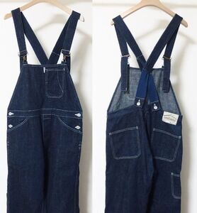 WAREHOUSE ウエアハウス Lot 1093 BIB OVERALL DENIM デニム オーバーオール 32