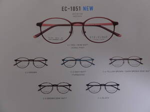 ★定価の６０％オフ★新作　アイクラウド　EYECLOUD　EC1051/49-18-140★質問欄へカラー在庫確認必要★