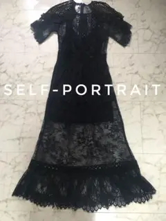 【美品】セルフポートレイト Self-Portrait ワンピース US2UK6