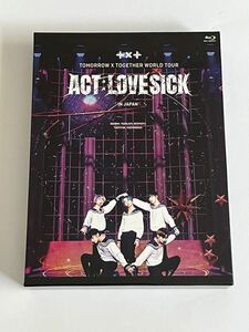 TOMORROW X TOGETHER ACT LOVE SICK IN JAPAN 初回限定盤 Blu-ray