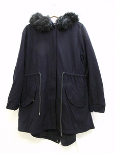 DENIM&SUPPLY RALPH LAUREN デニム＆サプライ ラルフローレン ファーフードコート 大衣　Coat S WMDSOTWS5X00002 中国製