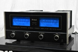 【送料無料!!】Mcintosh マッキントッシュ パワーアンプ MC7270