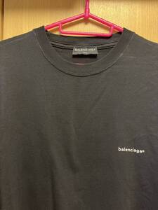 国内正規 19SS BALENCIAGA バレンシアガ DEMNA GVASALIA デムナ ヴァザリア 小文字 balenciaga ロゴ Tシャツ 黒 M 508203 TWK36