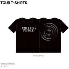 ZB1 ゼベワン THE FIRST TOUR ソウルコン　ツアーTシャツ 黒Ｌ