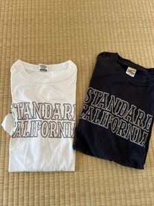 スタンダードカリフォルニア　Tシャツ2枚セット　ホワイト　ブラック　スタカリ　HTC Tシャツ 