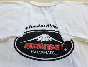 VINTAGE KUSHITANI HAMAMATSU T-SHIRT クシタニ 浜松 Tシャツ 未使用 デッドストック 当時物 櫛谷商店 旧車 昭和 80s 90s