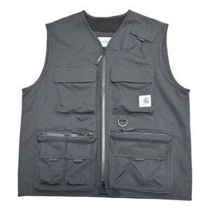 未使用 23ss Carhartt WIP カーハート I026023 ELMWOOD VEST ベスト size:L ブラック