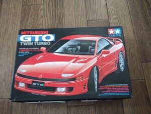 タミヤ ミツビシ GTO ツインターボ 1/24 未組立 プラモデル中古品　 TAMIYA　MITSUBISHI スポーツカーシリーズ　三菱