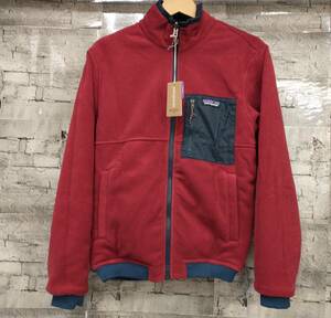 美品 22年製 Patagonia パタゴニア Reversible Shelled Microdini Jacket 26215 サイズXS ネイビー レッド 店舗受取可