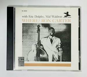 海外ジャズCD Ron Carter with Eric Dolphy& Mal Waldron WHERE? 輸入盤　洋楽　ロン・カーター　エリック・ドルフィー