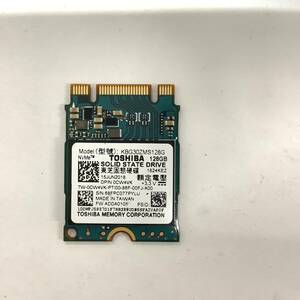 K60606161 TOSHIBA NVMe 128GB SSD 1点【中古動作品】