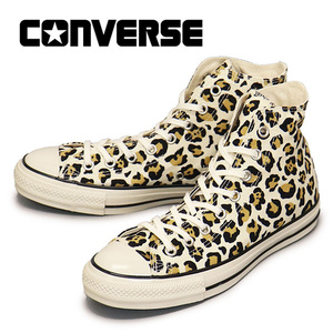 CONVERSE (コンバース) 31309560 オールスター US レパード HI ホワイト CV077 US6.5-25.0cm