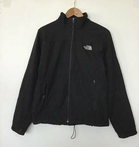 《 H 70》THE NORTH FACE ザ・ノースフェイス ポリジャケット アウトドア Mサイズ 黒 アウター 1円スタート アメリカ古着 古着卸