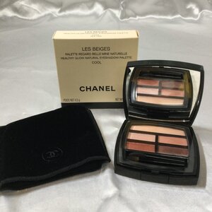 【残9割以上/現状品/TO】CHANEL シャネル レ ベージュ パレット ルガール クール ドゥ シャネル アイシャドウ 4.5g コスメ　MZ0104/0018