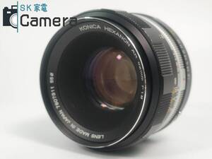 【中古】 Konica HEXANON AR 52ｍｍ F1.8 コニカ ヘキサノン