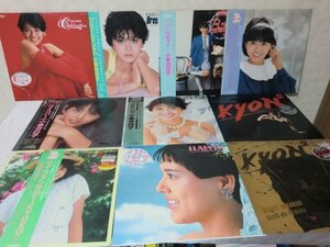 (B) LP/レコード/まとめて10枚/帯付/小泉今日子 TODAY’S/ウィスパー/Celebration/Flapper/ステッカー//ブリージィング/ハートブレイカー他