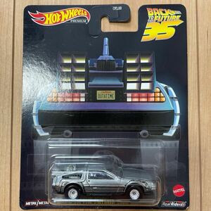 ★希少 日本未発売 35周年記念品★ Back To The Future Time Machine ホットウィール バックトゥザフューチャー タイムマシーン デロリアン