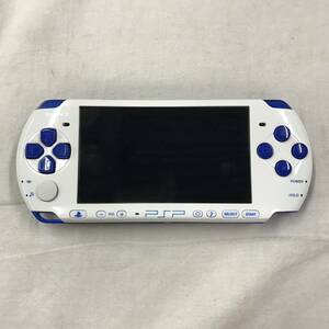 gb6212 送料無料！ジャンク品 SONY PSP3000 本体のみ ホワイト×ブルー メモリースティック8GB