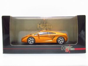 HIGH SPEED　LAMBORGHINI GALLARDO　ランボルギーニ・ガヤルド 1/43　ミニカー [Dass0114]